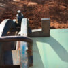 Hi-Lo Wedge used with a cage clamp on pipe