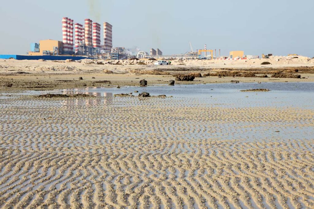 qatar natural gas power station